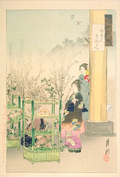 Flower Seller, Flower Arranger, from the Series 